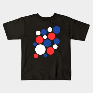 red white and blue Kids T-Shirt